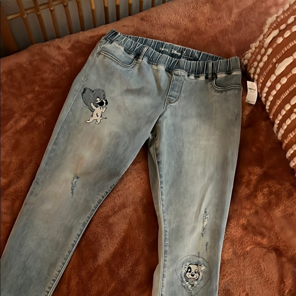 Disney Light Wash Denim Jeans